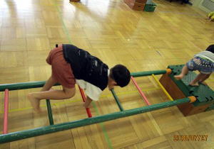 園内活動　はしご